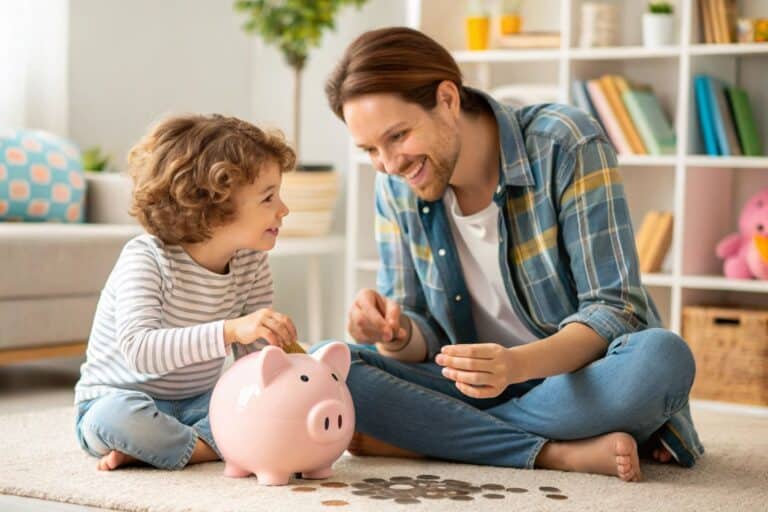 Lee más sobre el artículo Cómo enseñar a tus hijos el valor del dinero desde pequeños