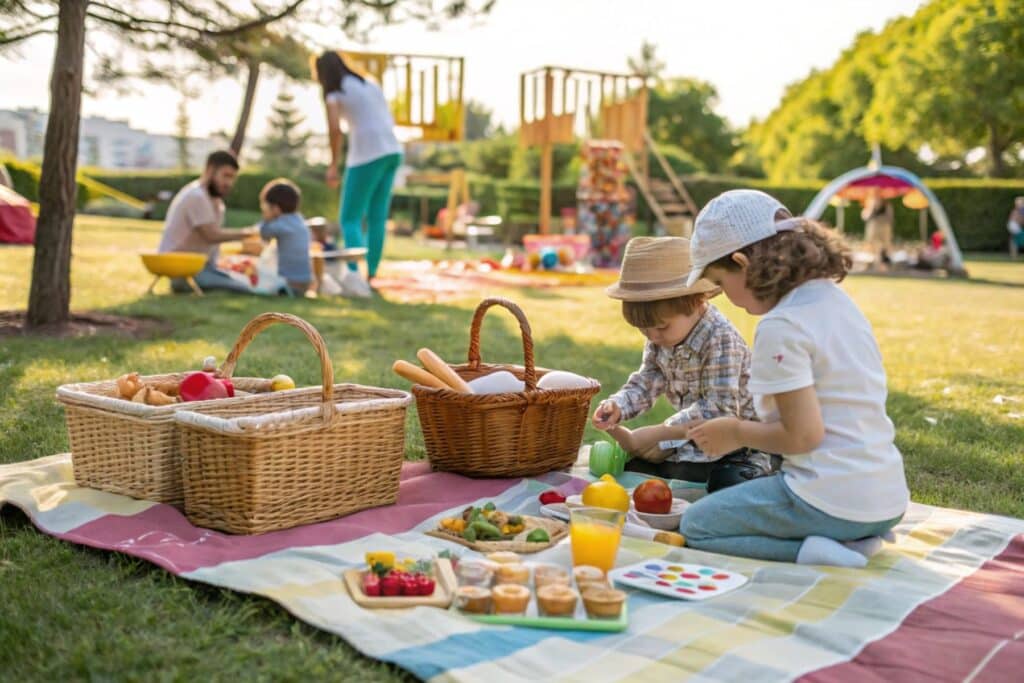 Lee más sobre el artículo Cómo organizar un picnic perfecto con niños pequeños