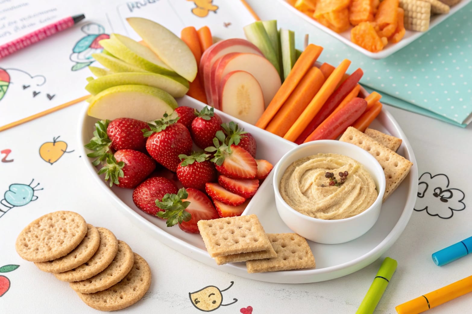 En este momento estás viendo Ideas de snacks saludables para niños en edad escolar