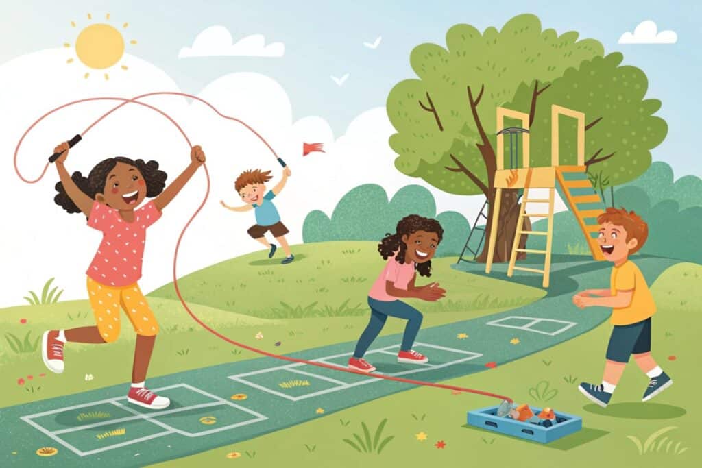 Lee más sobre el artículo Juegos al aire libre para niños: diversión y desarrollo físico