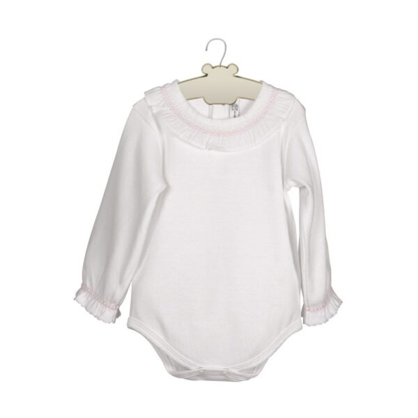 Body Cuello Volante Manga Larga