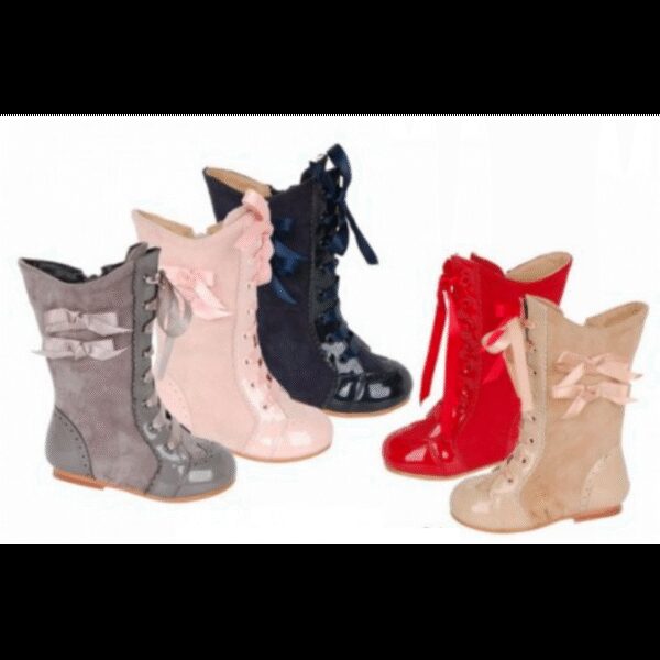 Botas cordoneras lazo - Imagen 3