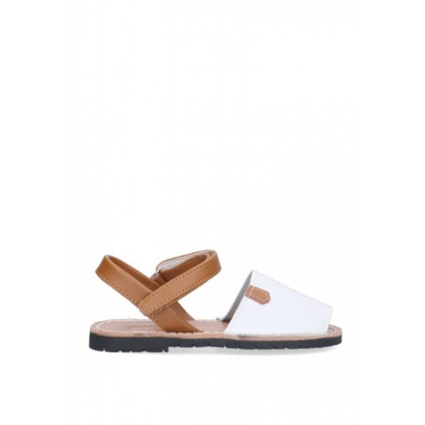 Menorquinas de Piel Unisex con Cierre de Velcro Bubble