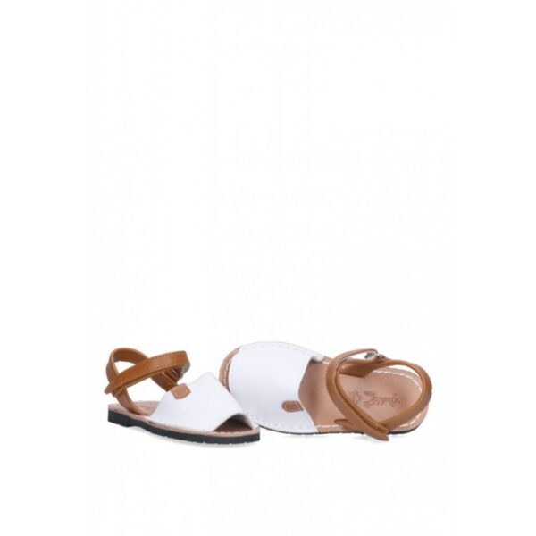 Menorquinas de Piel Unisex con Cierre de Velcro Bubble