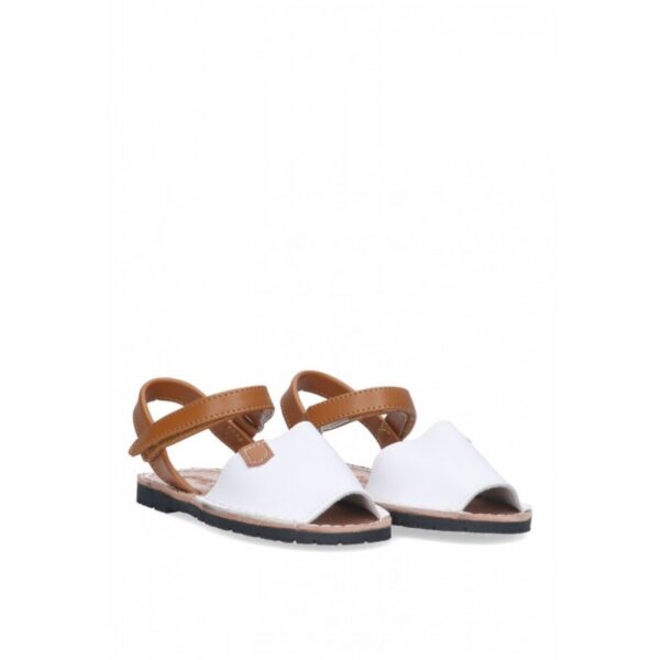 Menorquinas de Piel Unisex con Cierre de Velcro Bubble