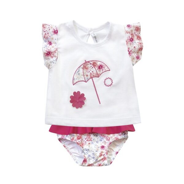 Conjunto baño top Sombrilla Calamaro Baby