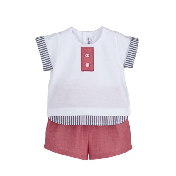 Conjunto corto bebé niño Cuyagua Calamaro Baby