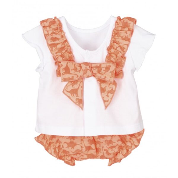 Conjunto corto bebé niña Mínar Calamaro Baby