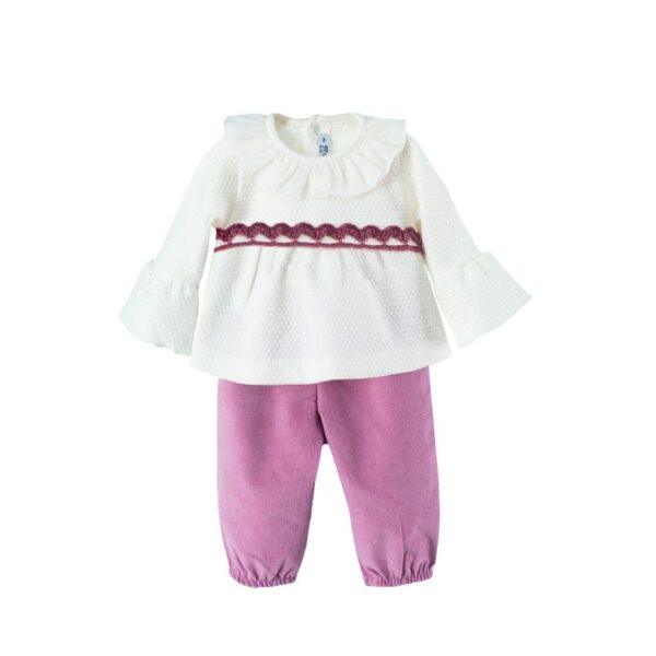 Conjunto Blusa Manga Larga y Pantalón Largo - Calamaro - Imagen 2