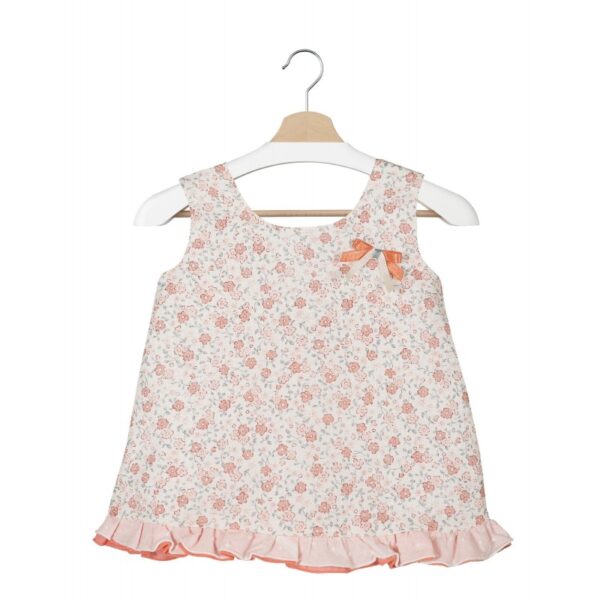 Vestido Bebé Estampado Floral Ninfa Excellent - Calamaro Baby - Imagen 3