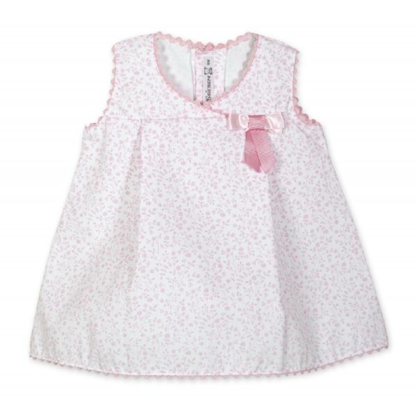 Vestido desmangado floral Calamaro Baby - Imagen 2