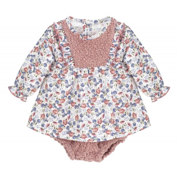 Jesusito Estampado Floral Vicenza Calamaro Baby - Imagen 4