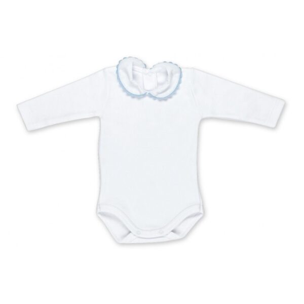 Body Manga Larga Cuello Piconela Calamaro Baby - Imagen 4