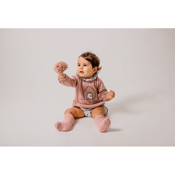 Conjunto pololo Terra cuello volante Calamaro Baby