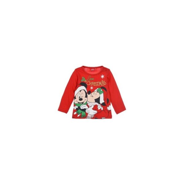 Camiseta algodón MINNIE motivos navideños - Imagen 2