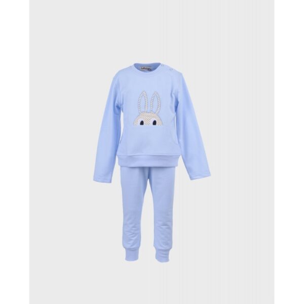 Chándal Bebé Niño 2 Piezas Celeste - La Ormiga - Imagen 4