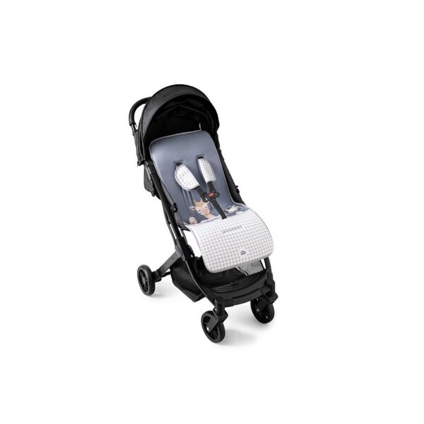 Colchoneta carro Universal TRANSPIRABLE Animalitos C059 Interbaby incluye forro tirantes - Imagen 2