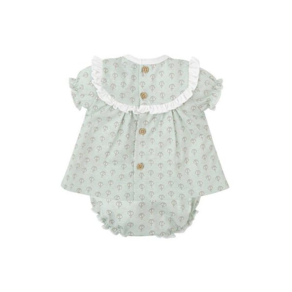 Conjunto ranita volantes+ camiseta Lavanda-40289-Babidu - Imagen 2