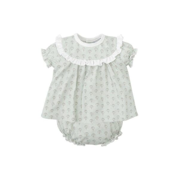 Conjunto ranita volantes+ camiseta Lavanda-40289-Babidu