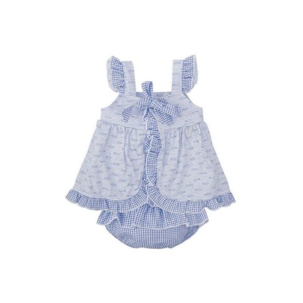 Conjunto ranita + camisola bebé niña Coral 43247-Babidu - Imagen 2