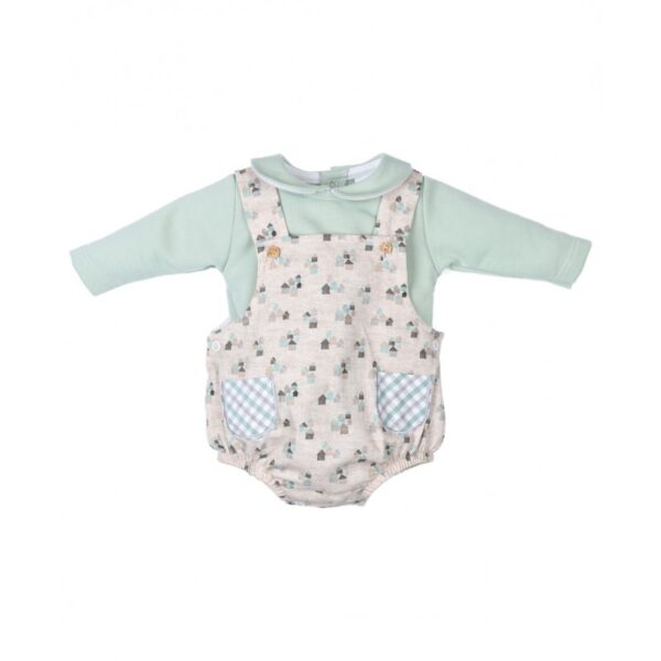Conjunto 2 Piezas Bebé Popys