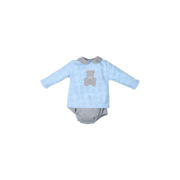 Conjunto Camiseta Manga Larga y Cubrepañal - Tony Bambino