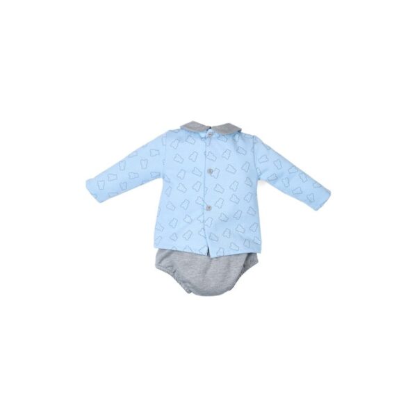 Conjunto Camiseta Manga Larga y Cubrepañal - Tony Bambino - Imagen 2