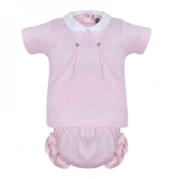 Conjunto 2 piezas manga corta bebe-ALM-MN8504-MINHON