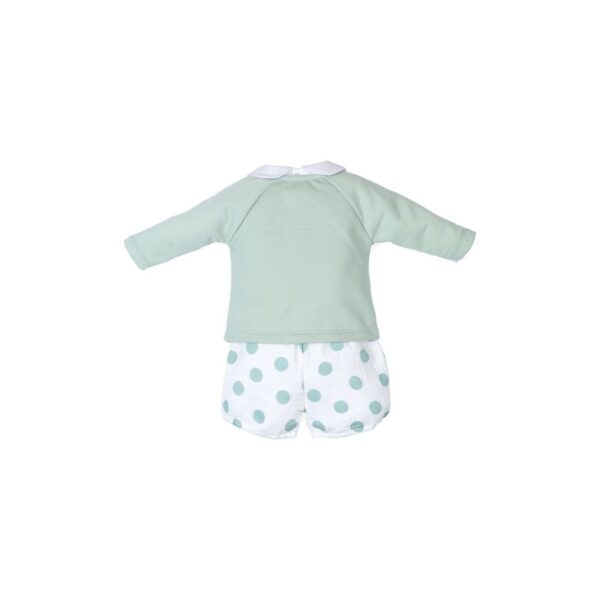 Conjunto camisa cuello bebé y pantalón corto topos-Tony Bambino - Imagen 2