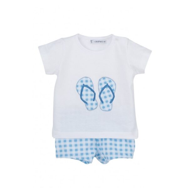 Conjunto baño chancletas Calamaro Baby