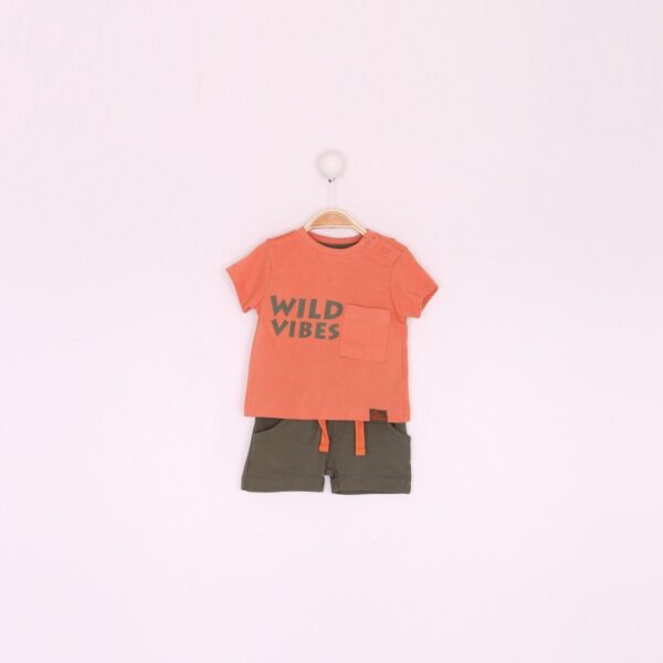 Conjunto bebe niño camiseta y pantalon-ALM-190031-Street Monkey - Imagen 2