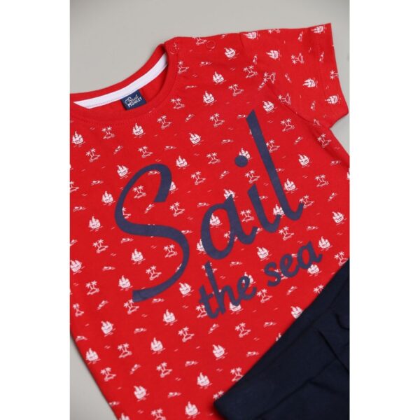 Conjunto corto bebe niño Street Monkey - Imagen 2