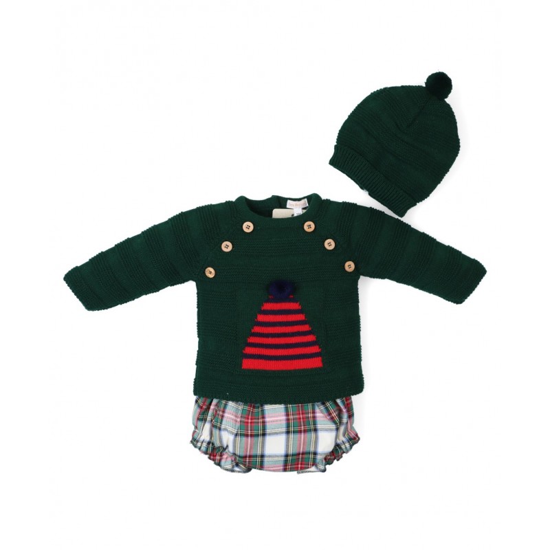 Conjunto bebé tejido combinado Tony Bambino