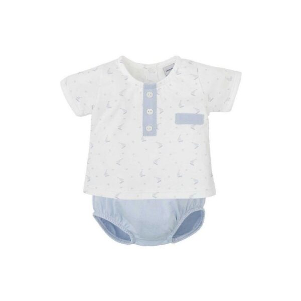 Conjunto camiseta y ranita Loto-42239-BABIDÚ