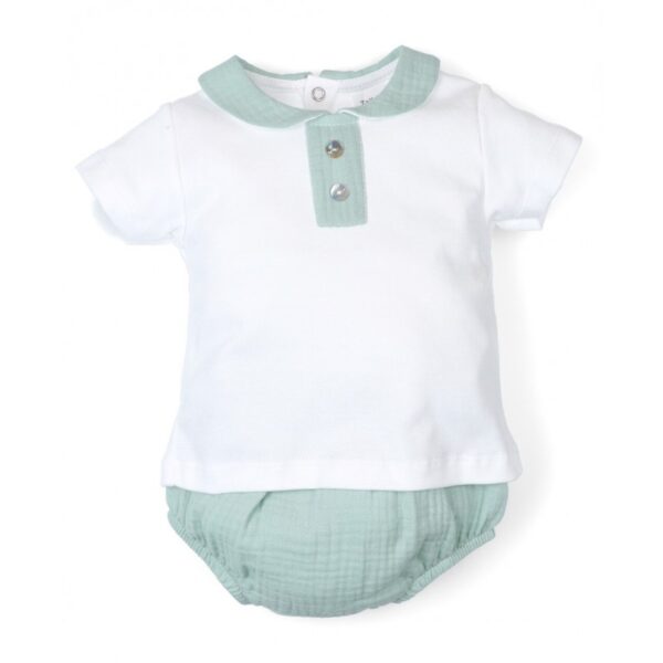 Conjunto Corto Bebé Niño Bambula Popys