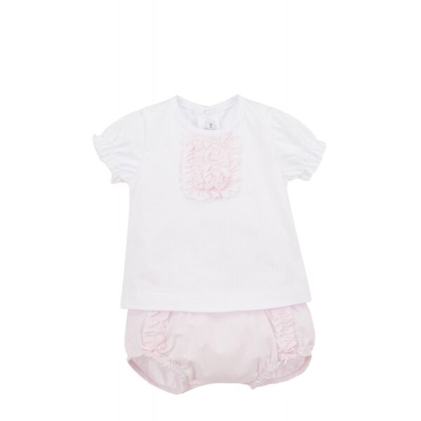 Conjunto corto jubón y pololo Elba Calamaro Baby