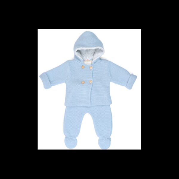 Conjunto de punto con capucha Tony Bambino