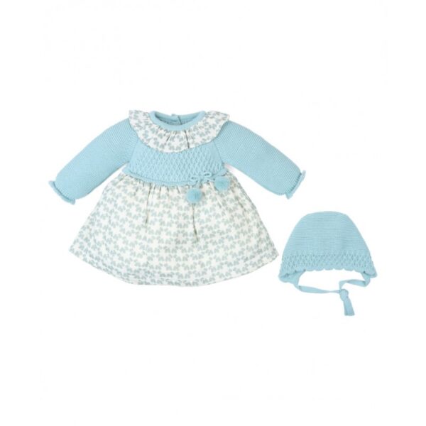 Conjunto vestido perritos y capota Tony Bambino