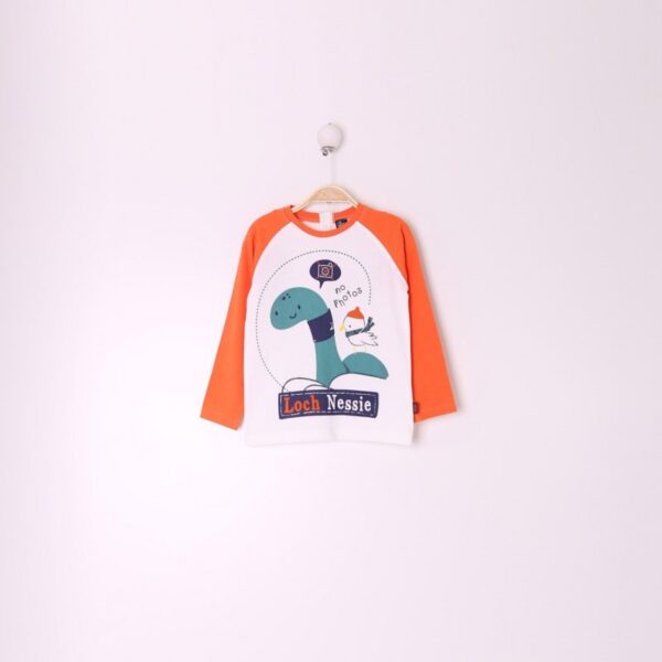 Conjunto niño color unico dibujitos-ALM-29047-Street Monkey - Imagen 2