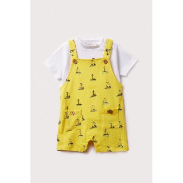 Conjunto peto corto bebé niño Street Monkey