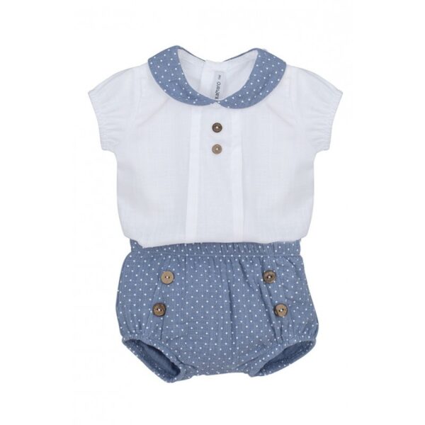 Conjunto Corto para Bebé Niño Excellentt Nabeul de Calamaro Baby