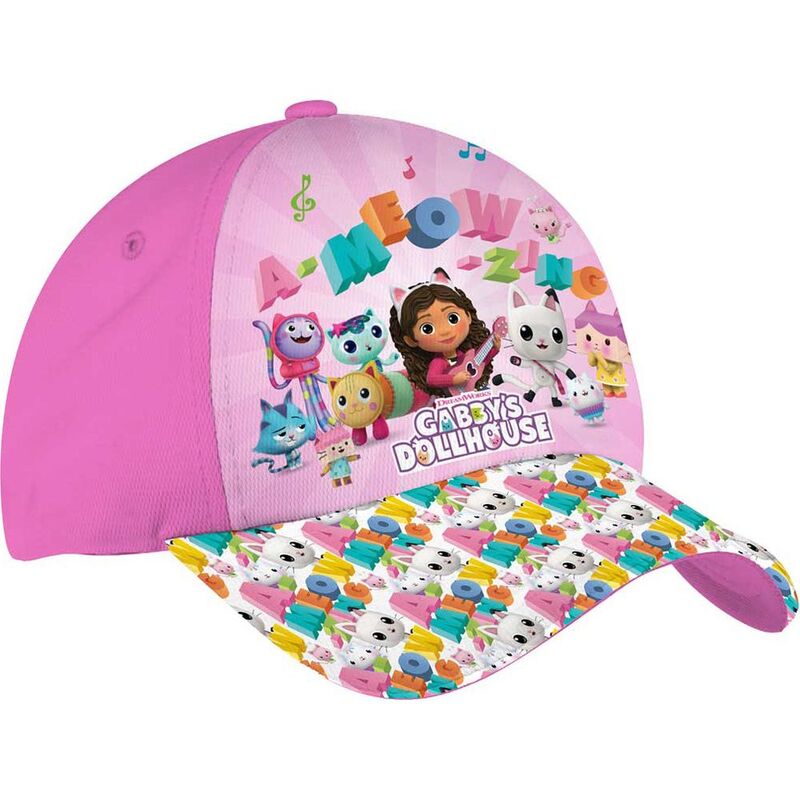 Casquette Officielle Gabby's Dollhouse Pour Enfants - Unisexe - Coton/Polyester - Licence Officielle
