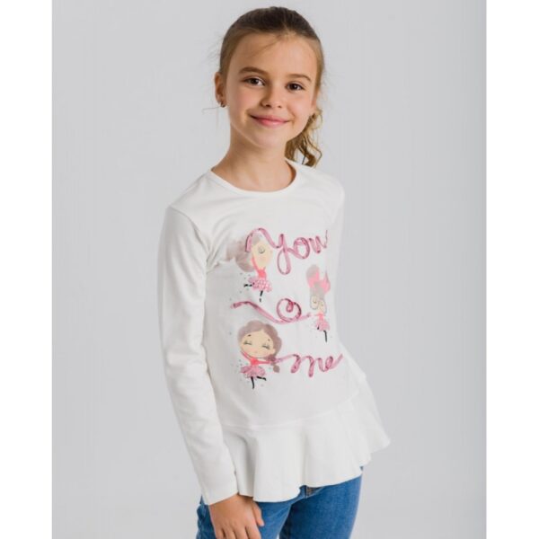 Camiseta Niña Manga Larga Muñecas La Ormiga - Imagen 2
