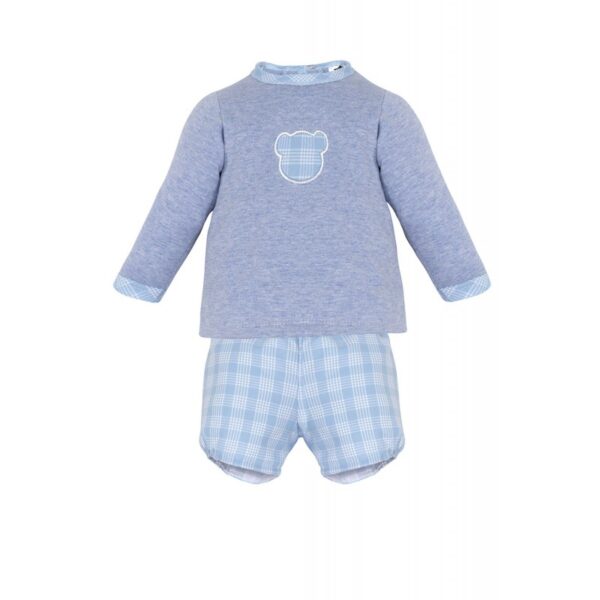 Conjunto Camisola y Pantalón Corto niño Minhon - Imagen 2