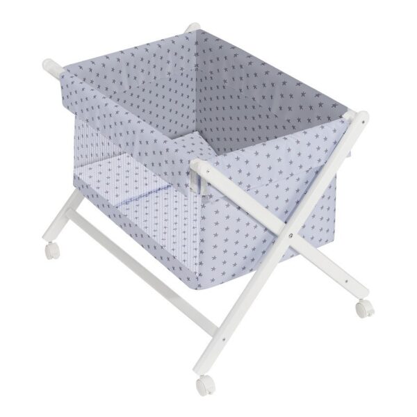 Minicuna madera transparente modelo agua marina-Interbaby - Imagen 2
