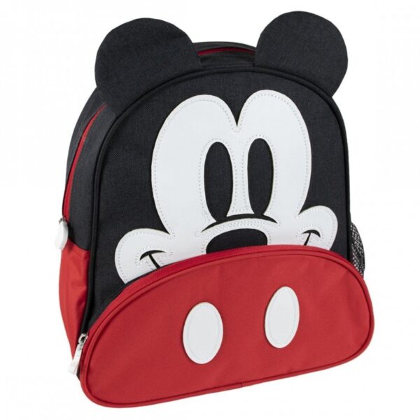 Mochila Infantil Escolar con Aplicaciones Mickey