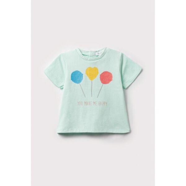 Camiseta manga corta bebé niña piruletas Street Monkey