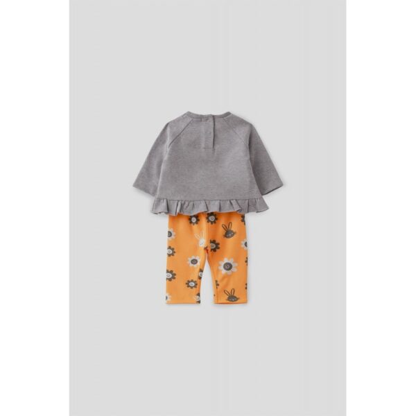 Conjunto 2 piezas bebé niña Flowers-341021-Street Monkey - Imagen 2