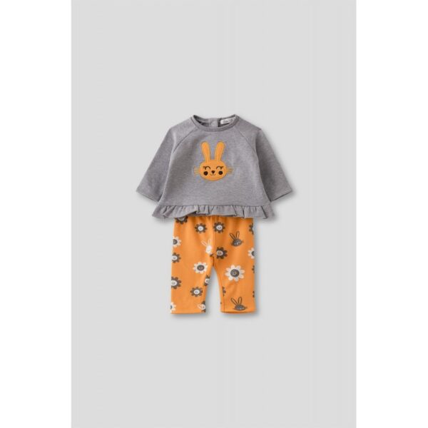 Conjunto 2 piezas bebé niña Flowers-341021-Street Monkey