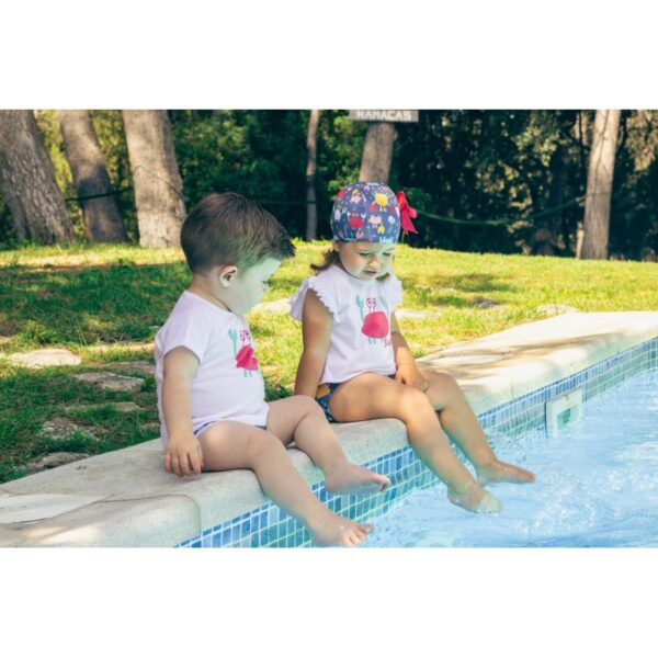Conjunto baño Cangrejo bebé niño Calamaro Baby